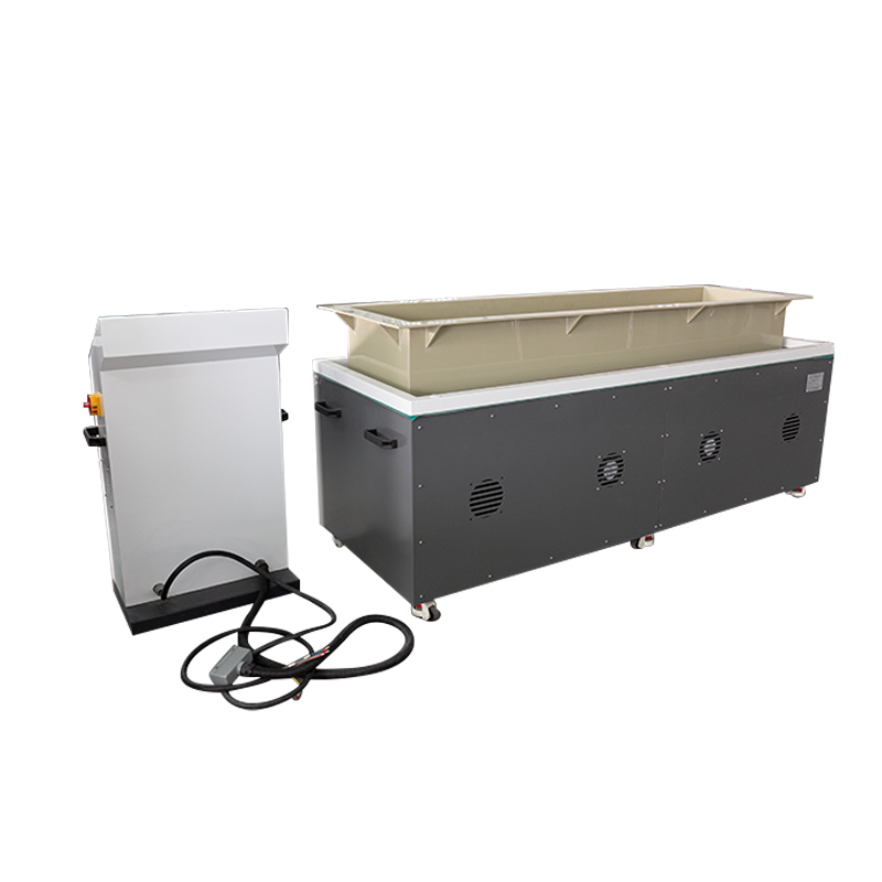 SY1400 Mesin Penggilap Deburring Magnetik Industri Salingan Mendatar / Katil Lanjutan