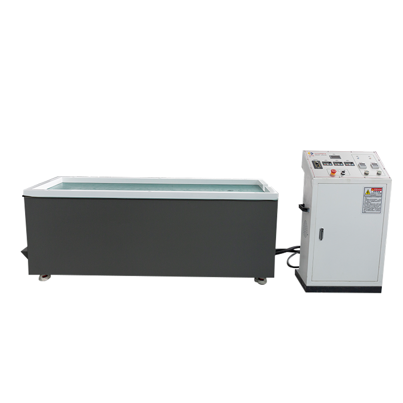 SY1200 Mesin Penggilap Deburring Magnetik Industri Salingan Mendatar/Katil Panjang