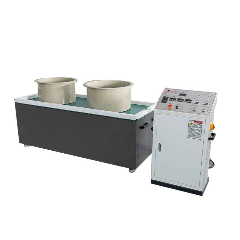 SY1200 Mesin Penggilap Deburring Magnetik Industri Salingan Mendatar/Katil Panjang
