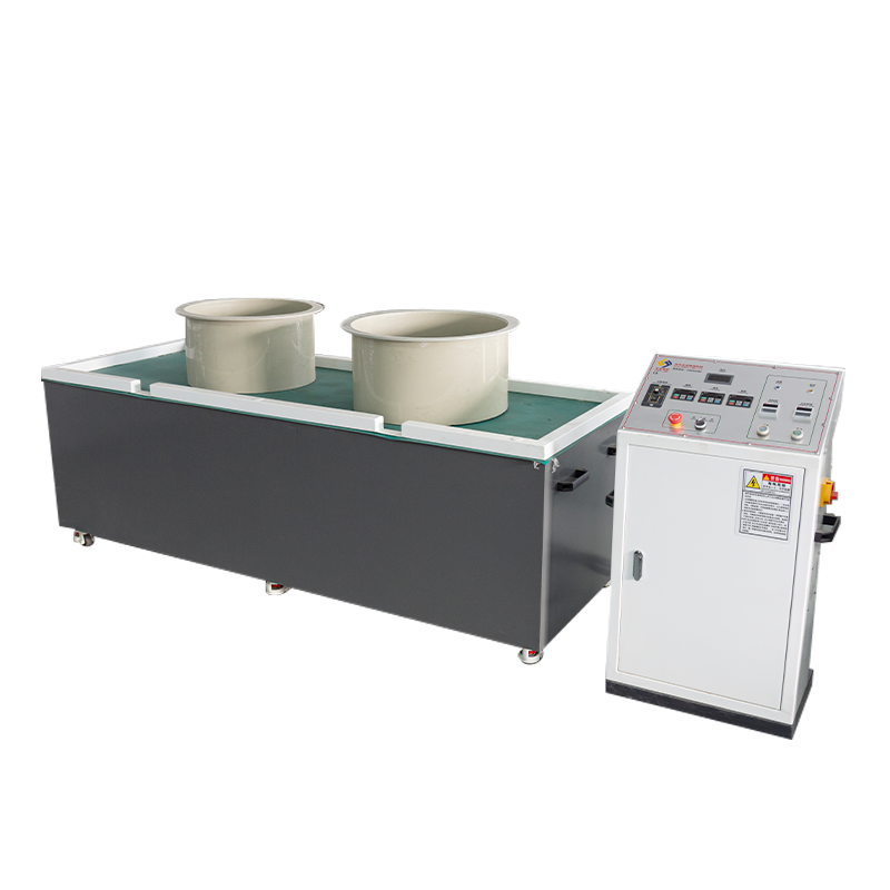 SY1400 Mesin Penggilap Deburring Magnetik Industri Salingan Mendatar / Katil Lanjutan