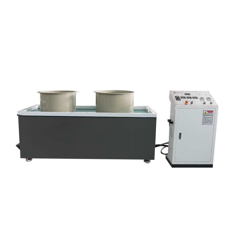 SY1200 Mesin Penggilap Deburring Magnetik Industri Salingan Mendatar/Katil Panjang