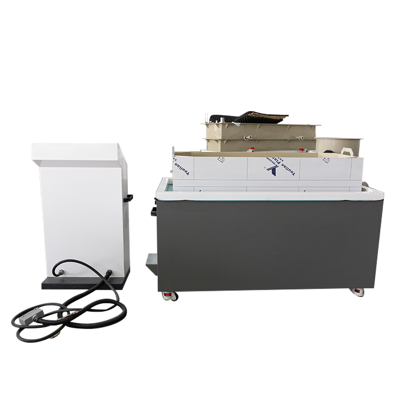 SY1200 Mesin Penggilap Deburring Magnetik Industri Salingan Mendatar/Katil Panjang